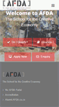 Mobile Screenshot of afda.co.za